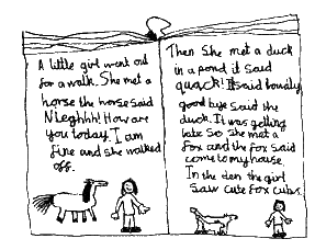 Child's story book