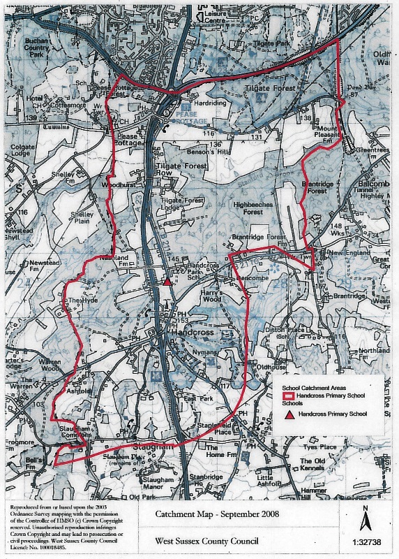 Catchment Area Map